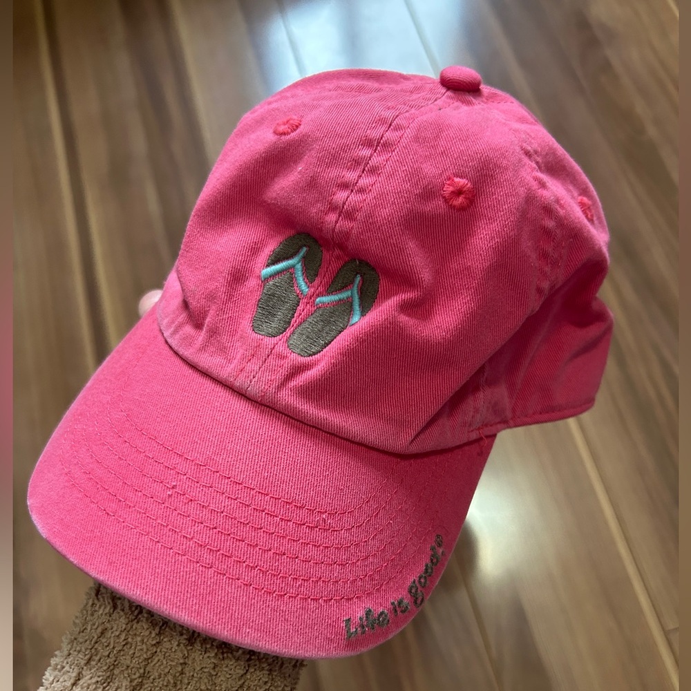Life is good baseball hat
